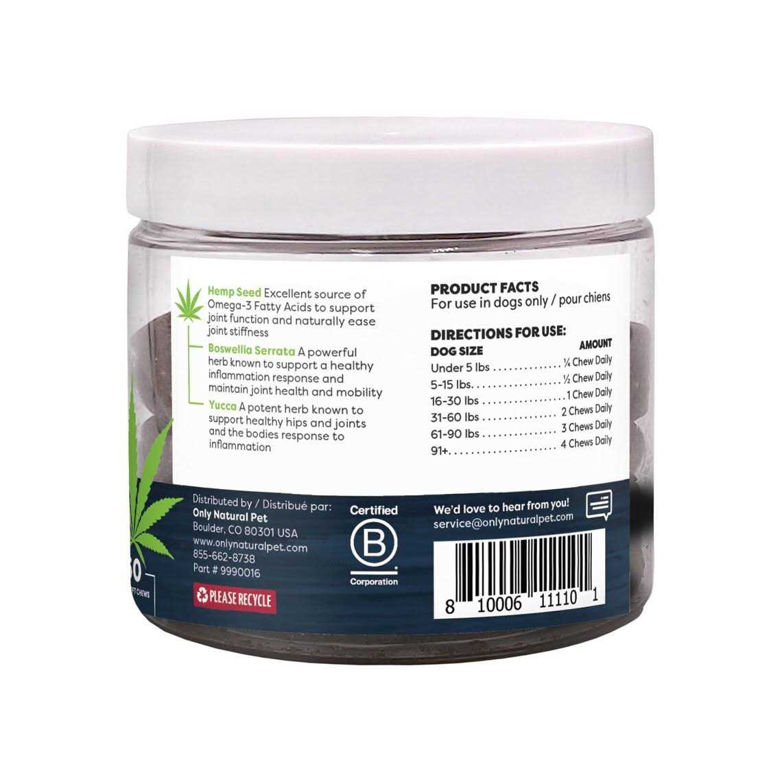 Hemp Senior Mobility Support Pet Supplies T952171