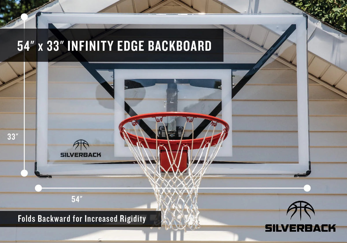 Wall Mounted Adjustable-Height Basketball Hoop A700