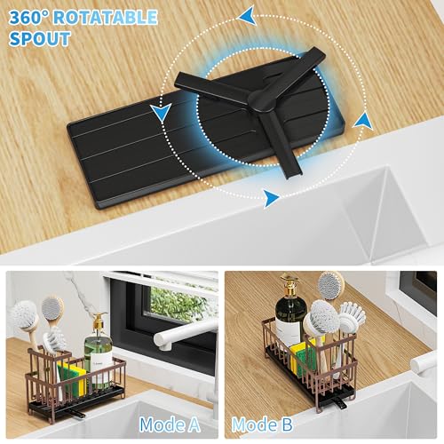 Sponge Holder Kitchen Sink Organizer 304 Stainless Steel D564583