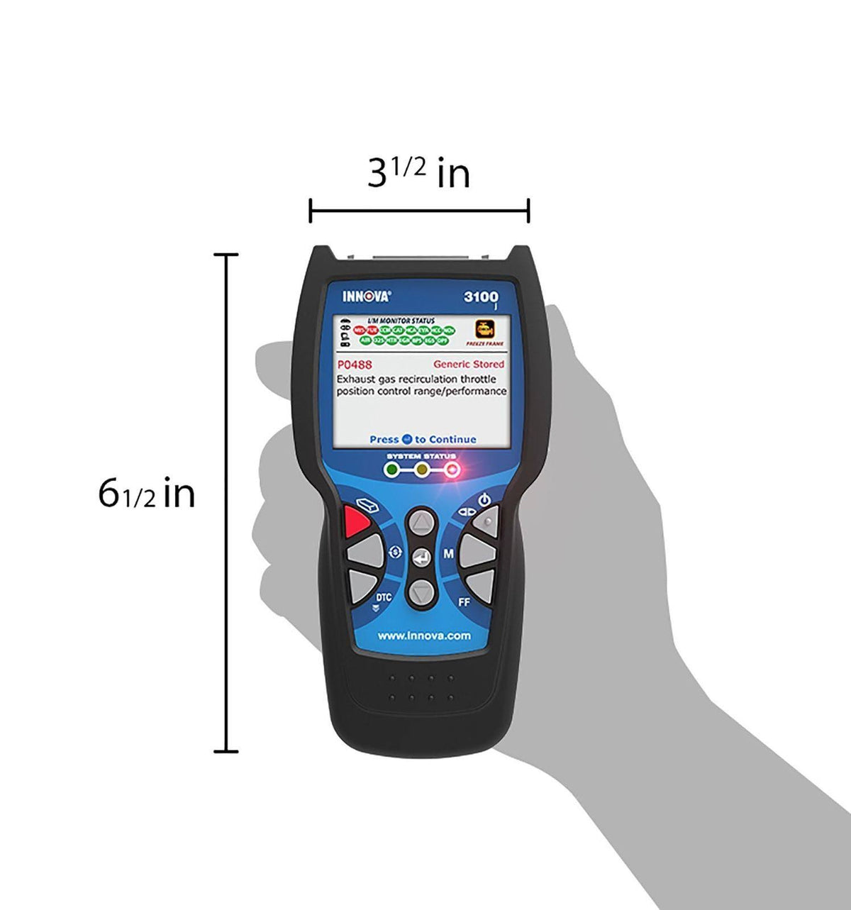 Diagnostic Code Reader Scan Tool with ABS and Srs Y2597