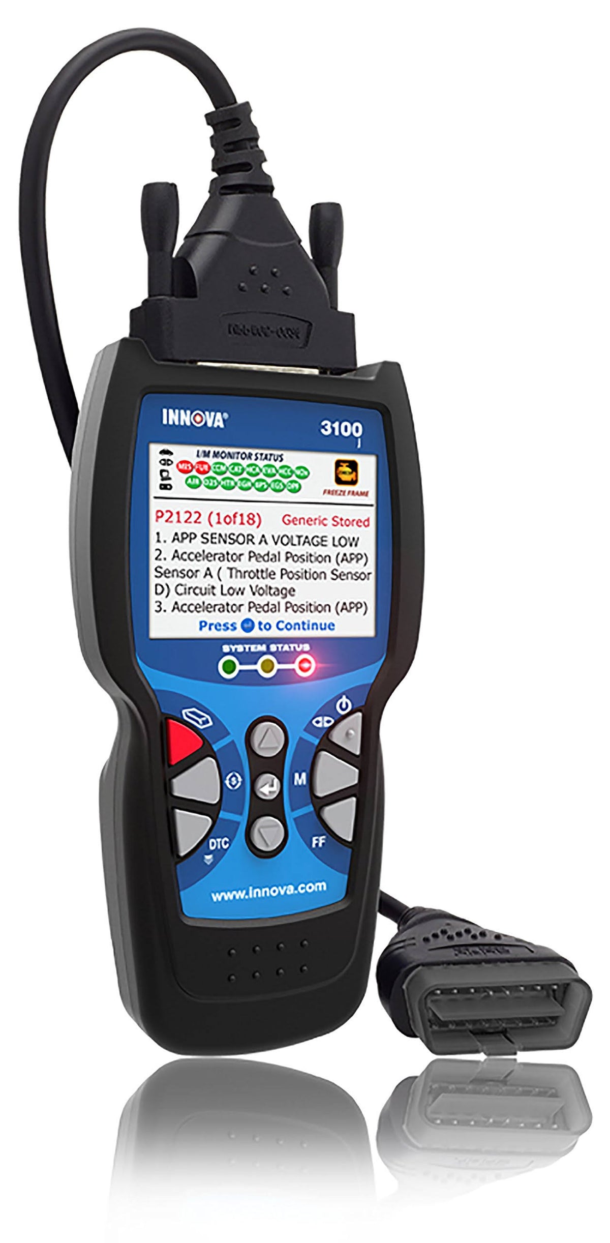 Diagnostic Code Reader Scan Tool with ABS and Srs Y2597