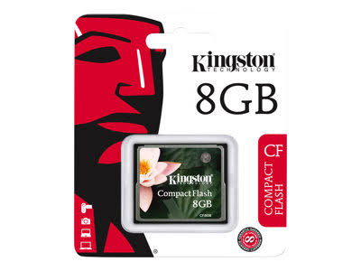 8 GB CompactFlash Flash Memory Card T2329