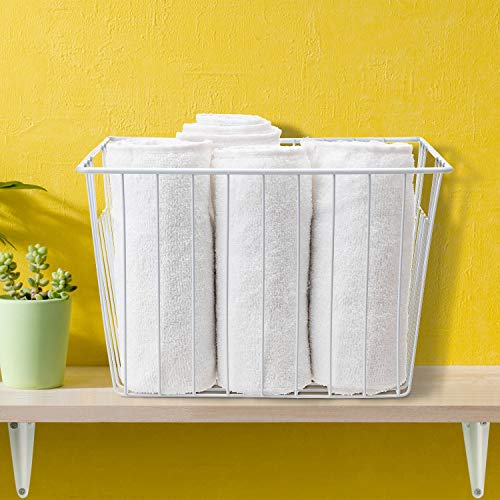 Metal Wire Freezer Basket Organizer with Handles P259314