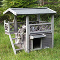 Outdoor & Indoor Cat House C639