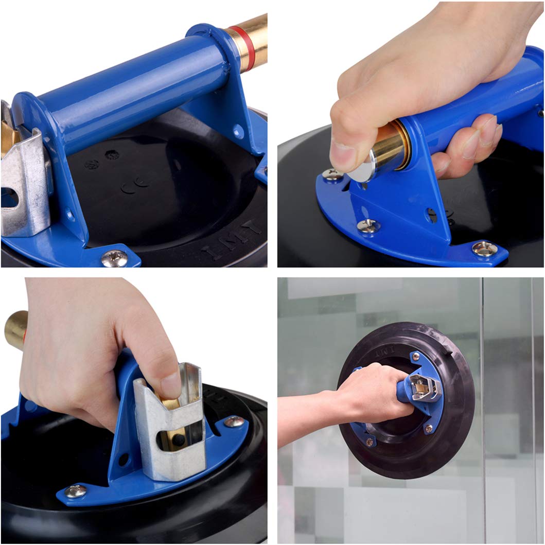 2 Pack 8 Glass Suction Cup Heavy Duty Hand-held Vacuum Panel Lifter A83825