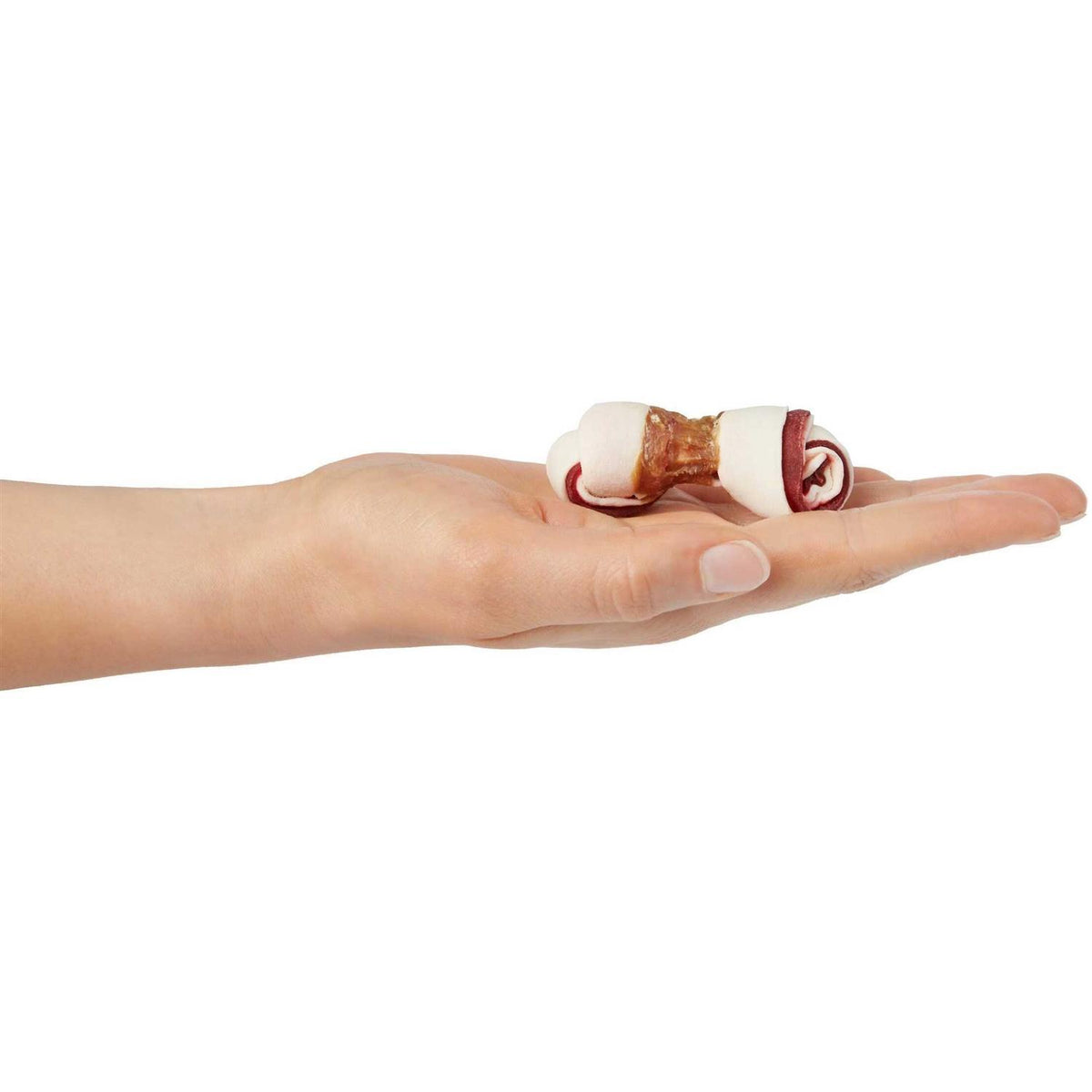 Triple Flavor Mini Bone Rawhide Dog Treats Z706