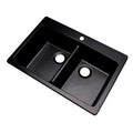 Black 33x22 Kitchen Sink T29932