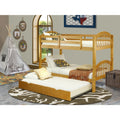 Twin Bunk Bed with Convertible Trundle & Drawer B47163
