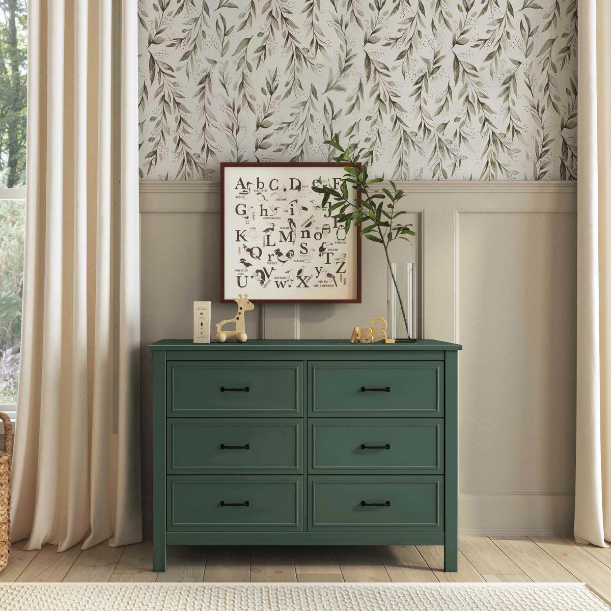 3-Drawer Chestnut Dresser I590546