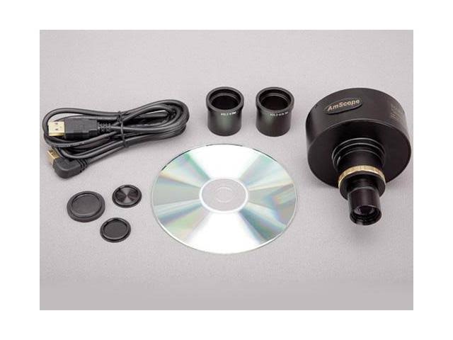 10MP Microscope Digital Camera with Focusable Lens and Calibration Kit R2822