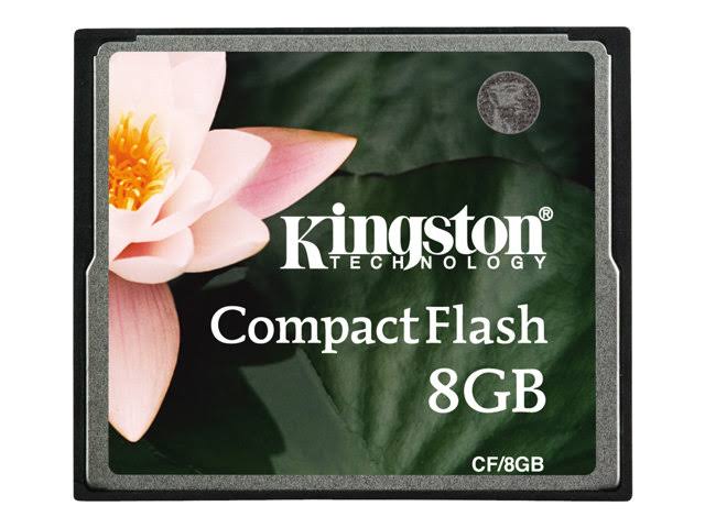 8 GB CompactFlash Flash Memory Card T2329