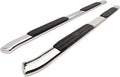 Black 2Pcs Oval Bend Side Steps Z3150