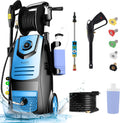 Electric Power Washer with 5 Nozzles and Hose Reel Z24791