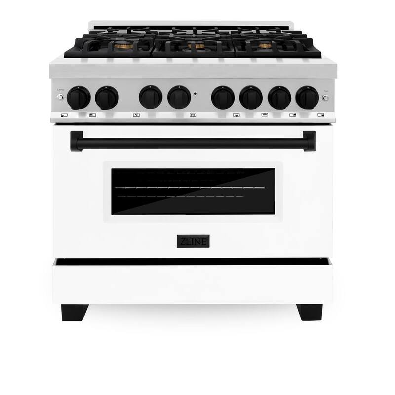 36 in. 6 Burner Dual Fuel Range in Stainless Steel A59717