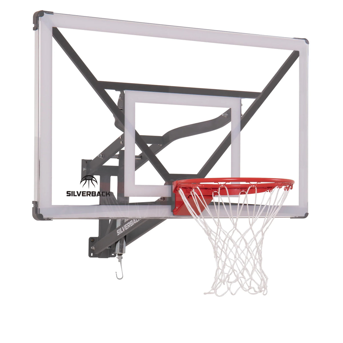 Wall Mounted Adjustable-Height Basketball Hoop A700
