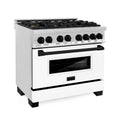 36 in. 6 Burner Dual Fuel Range in Stainless Steel A59717