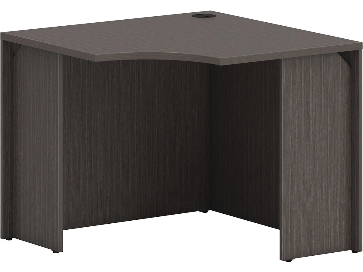 36" Computer Desk Slate Teak O97089