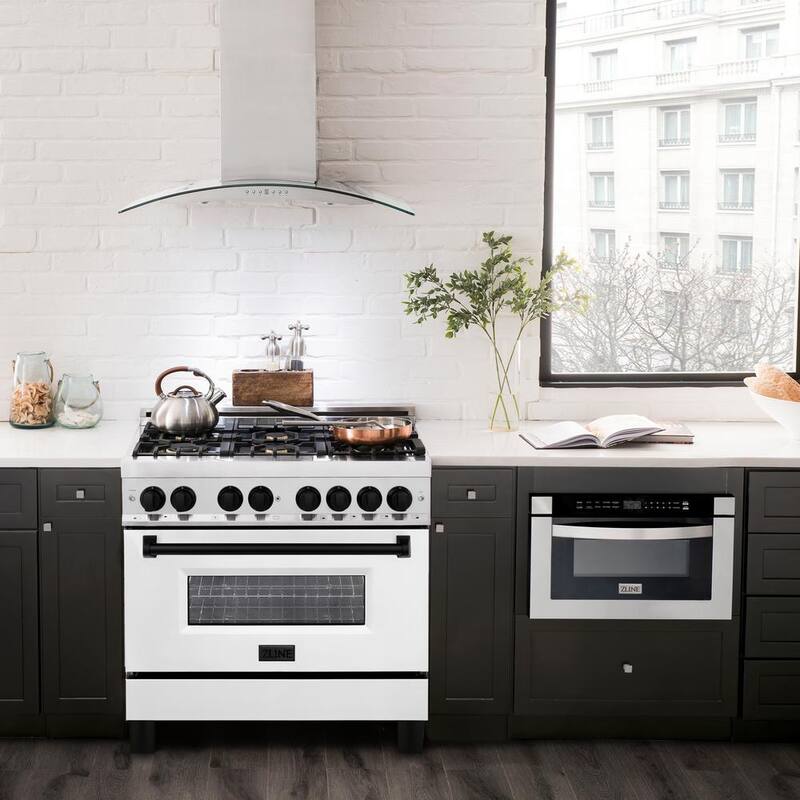 36 in. 6 Burner Dual Fuel Range in Stainless Steel A59717